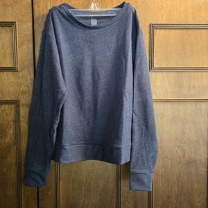 Nicole Miller Blue Sweatshirt